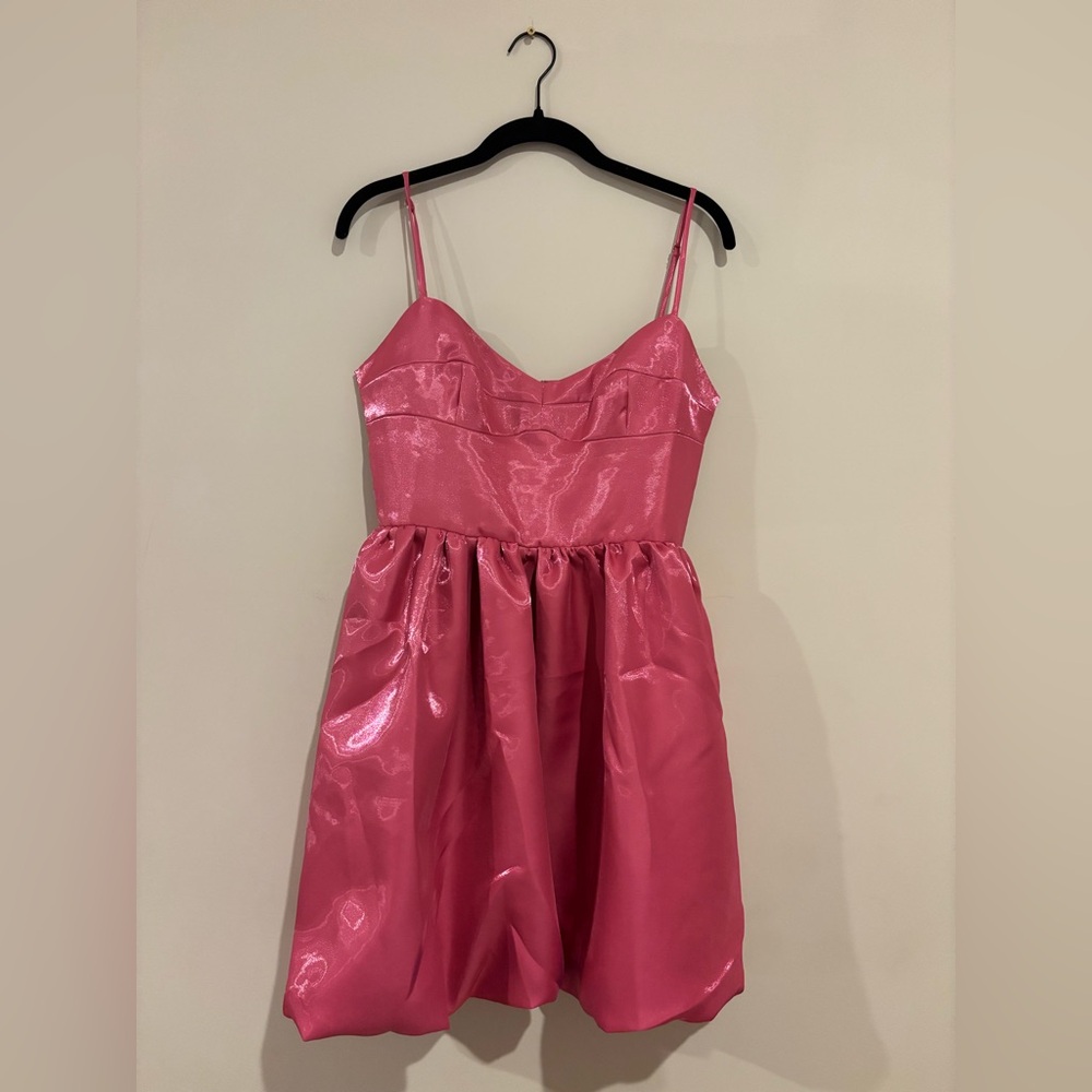 AMANDA UPRICHARD Dempsey Dress in Lamé